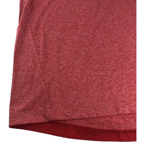 MLB Cincinnati Reds Men's Polo Shirt Large Short Sleeve Snaps Lightweight Red - Picture 6 of 11